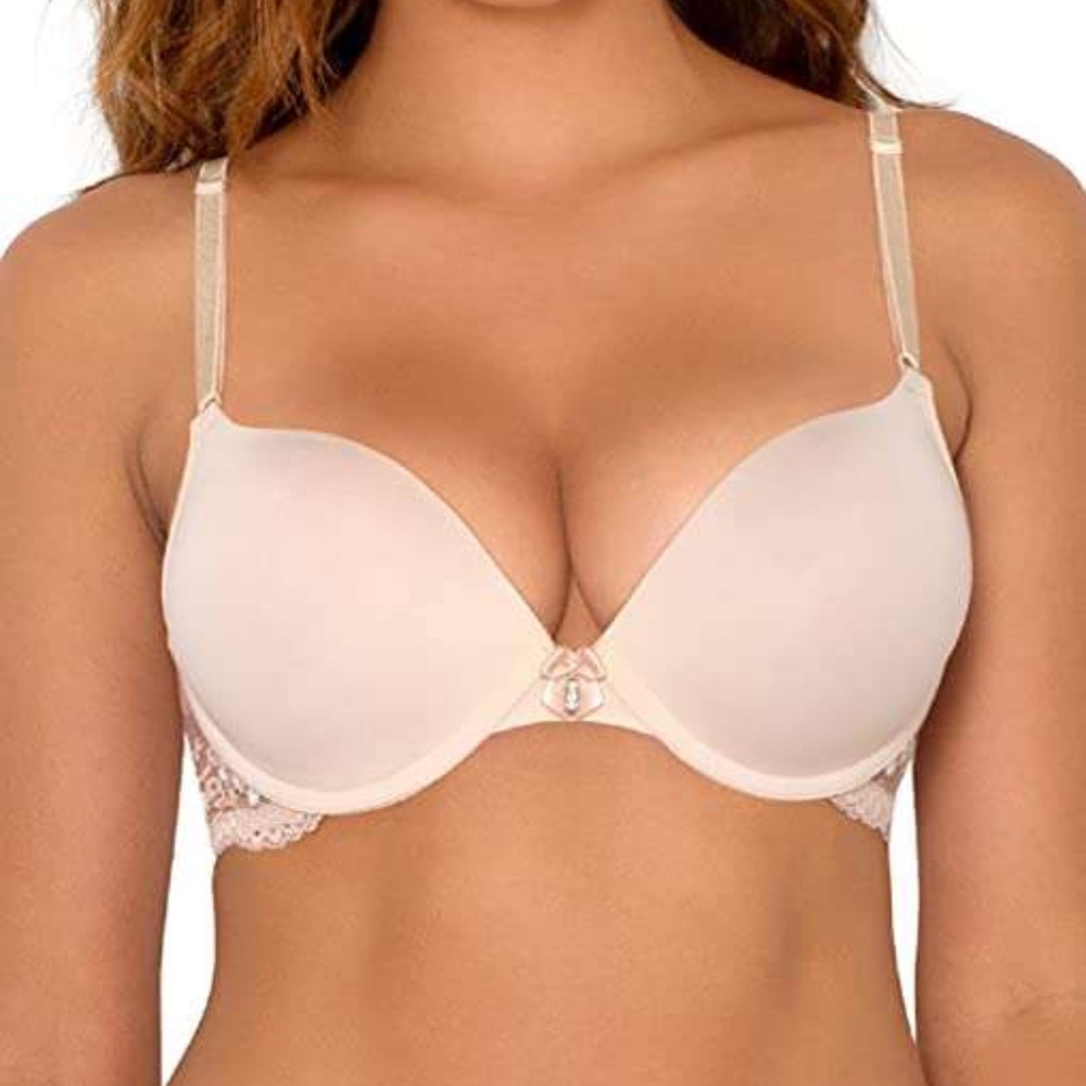 Smart & Sexy Womens Add 2 Cup Sizes Push-up Bra. Size 32A